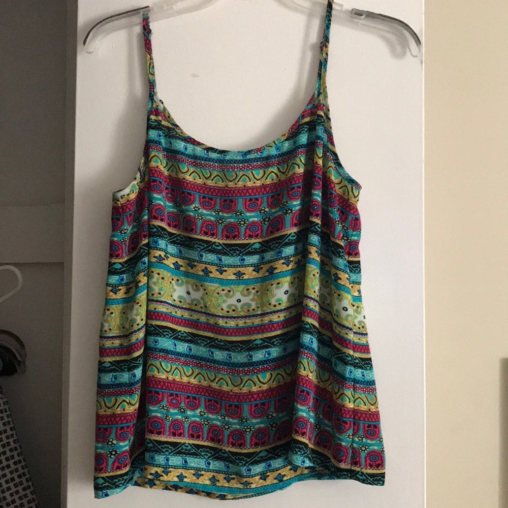Colorful Print Tank Top (Med)